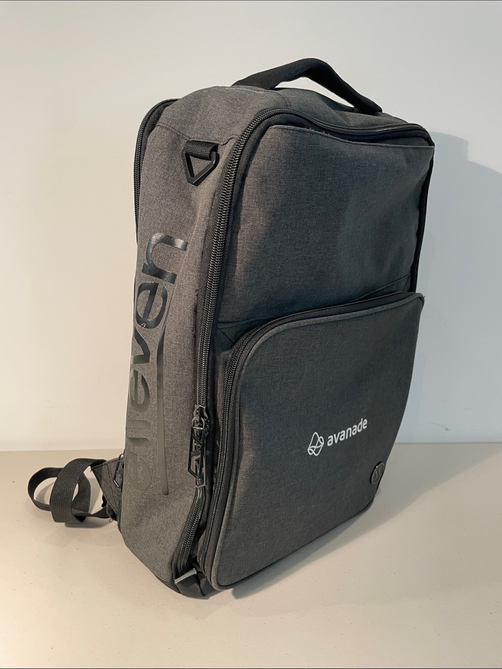 elleven Squared TSA 15" Computer Laptop Backpack Gray & Black 0011-33